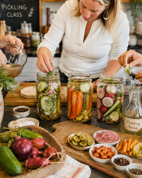Gluten-Free Vegan Pickling Class