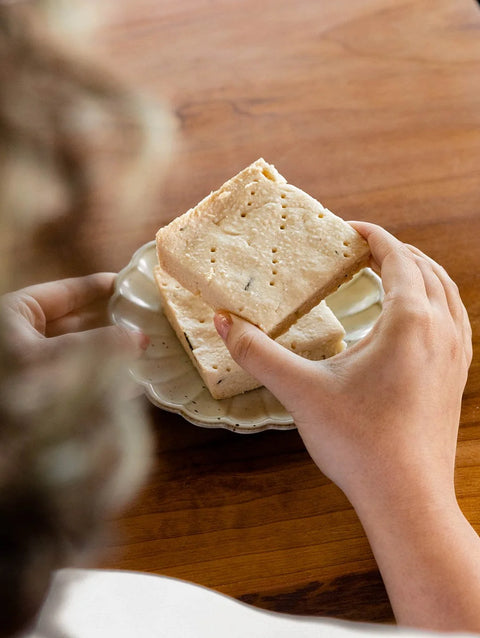 Gluten-Free Rosemary Shortbread