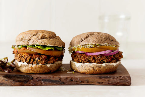 Gluten-Free Vegan Burger Buns