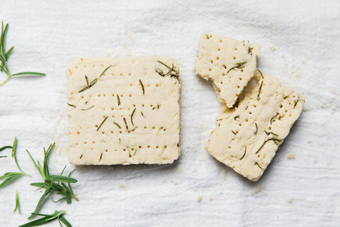 Gluten-Free Rosemary Shortbread