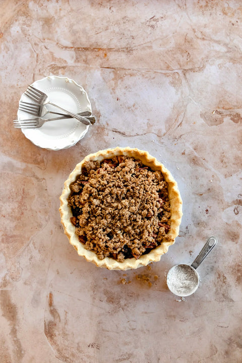 Gluten-Free Wild Blueberry Pie